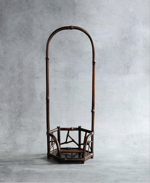 紫竹手提禅意花架/竹凉炉架/凉炉台 商品图0