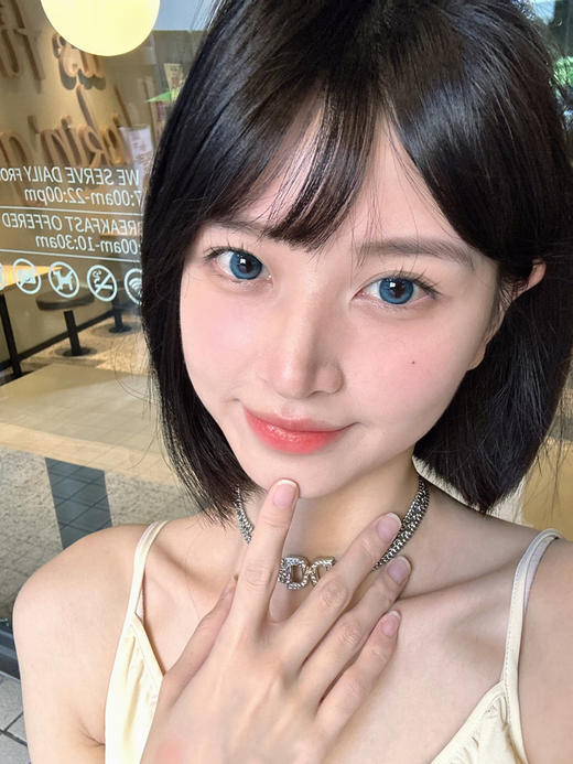 【中直径】PFGIRLCON-蓝眼泪14.2mm【年抛 0-800度 含525/575】 商品图1