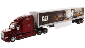 Peterbilt 579天驾驶室和金属拖车 Peterbilt 579 Day Cab w/Metal Trailers