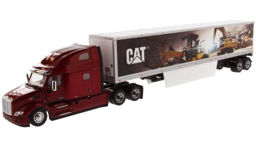 Peterbilt 579天驾驶室和金属拖车 Peterbilt 579 Day Cab w/Metal Trailers 商品图0