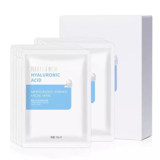 [买2送1] 福瑞达颐莲玻尿酸补水保湿面膜贴 补水紧致锁水毛孔清洁丝薄面膜 商品图3