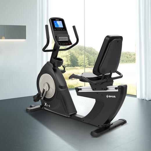 舒华（SHUA）卧式健身车家用 中老年运动健身器材豪华商用健身房 商品图0