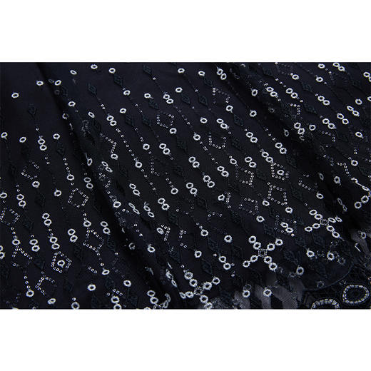 司歌蕾丝长袖优雅新中式连衣裙A881099 商品图1