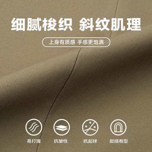 【新款DXS】大依优型中长款风衣翻领经典加肥加大码上衣外套商务休闲男士秋装 商品图1