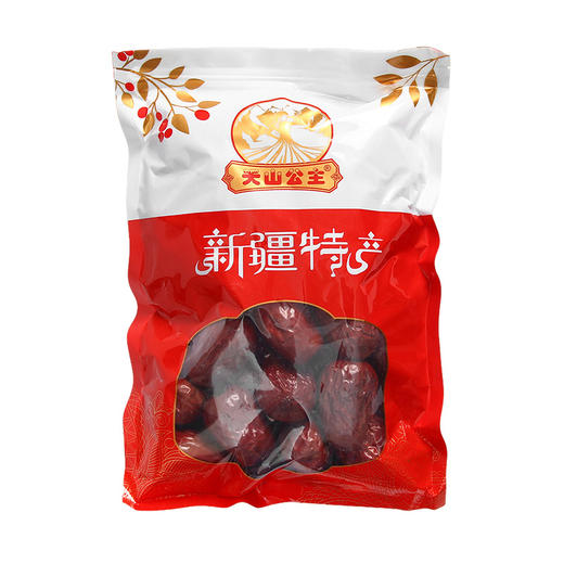 【自营】天山公主新疆特产皮薄肉厚个大饱满营养健康骏枣500g 商品图5