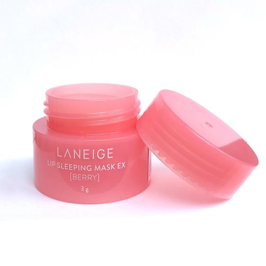 【9.9秒杀】兰芝保湿修护睡眠唇膜（莓果味）3g小样 商品图3