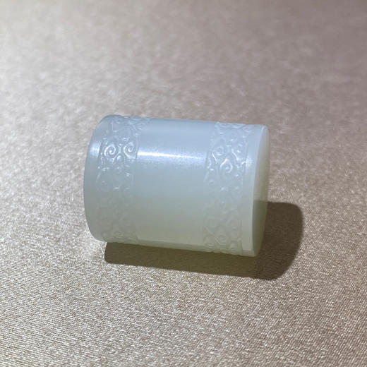 和田玉（羊脂白玉）路路通手串18.91g 商品图6