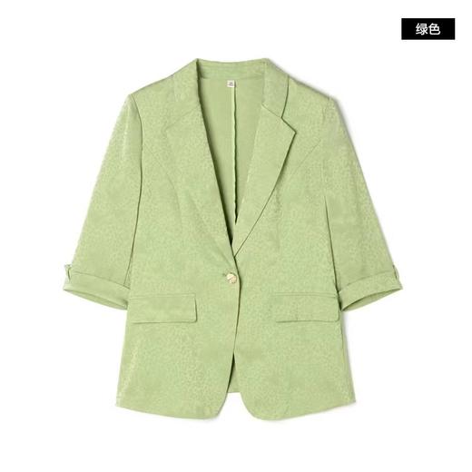 C6189       时尚气质印花休闲百搭西装外套 商品图4