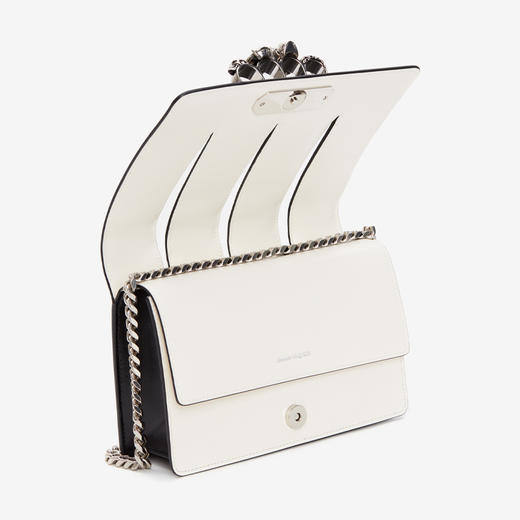 ALEXANDER MCQUEEN 亚历山大.麦昆 女士 Slash 单肩包 黑色 732794 DYTCC 1090 商品图2