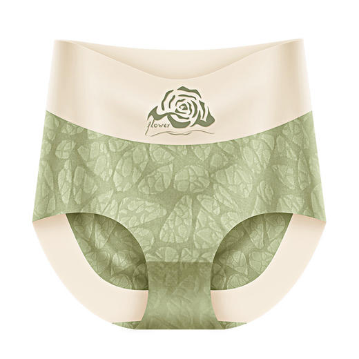 【超舒适冰裂纹 国风青花瓷】高腰蕾丝女士内裤 性感无痕 冰丝透气 收腹提臀 莫代尔抗Jun裆短裤头女 塑造更优美臀型！ 商品图4