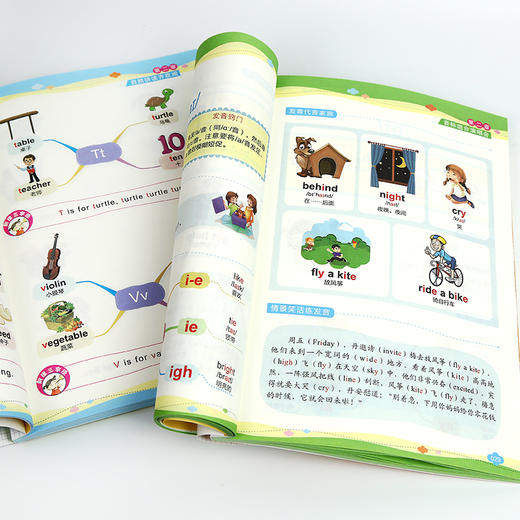 全彩思维导图 小学英语自然拼读·国际音标（2本套装） 商品图6