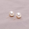 美裕 金18K海水珍珠耳钉 南洋珠11.5-12mm 105964 商品缩略图5