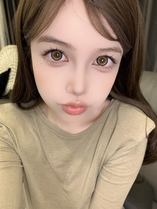 【大直径】PFGIRLCON-阳光琥珀14.5mm【年抛 0-800度 含525/575】 商品图4