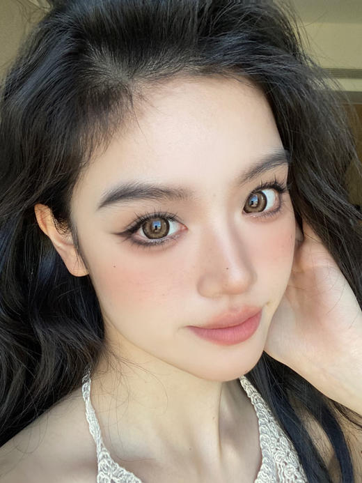 【大直径】PFGIRLCON-可可小姐棕14.5mm【年抛 0-800度 含525/575】 商品图1