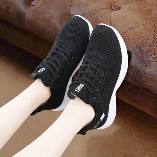 DD-帕克吉尔2023春夏新款运动鞋休闲女鞋软底飞织透气跑步鞋旅游鞋 商品图9