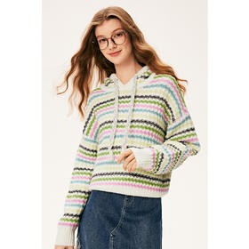 【严选】诗凡黎冬宽松H廓形连帽套头衫7E9133031