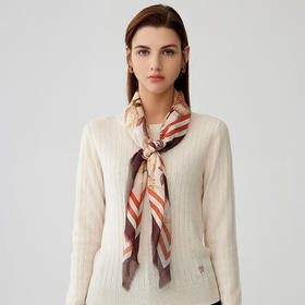 【纯羊毛围巾】23年秋冬新品100%绵羊毛花色百搭丝巾