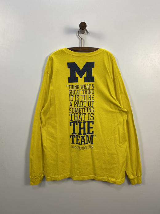 adidas 阿迪达斯 密西根大学 长袖T恤 _SLT(L) 商品图1