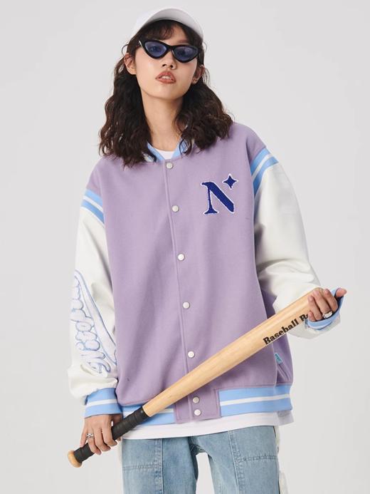 NTOT/NOTWT2103501/天使毛巾绣棒球服 商品图0