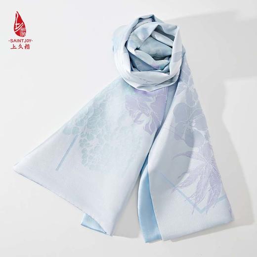 SAINTJOY/宋锦双面长巾 窗里窗外 SCS21004 商品图6
