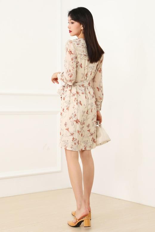 L.Fleuri 彼得潘领甜美碎花连衣裙 13548 商品图3