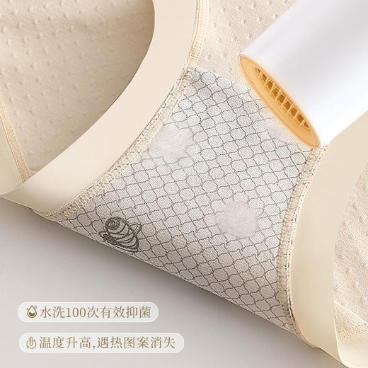 【超值2条装！秒变细腰蜜桃臀】秋冬新品日系甜美少女内裤，收腹收胯提臀，纯棉聚乳酸抗Jun裆减少异味，呵护女性私处健康！女士中腰大码女生棉质三角裤女，无痕裸感更舒适，超弹不勒！ 商品图2