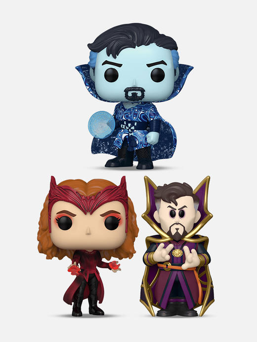 MINDstyle独家限定漫威Chase套装（奇异博士Chase +Soda 奇异博士+ 绯红女巫夜光限定款）手办公仔摆件 商品图3