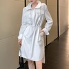 裁缝学苑AS112 工装POLO领长袖连衣裙纸样衬衫裙女装收腰裙子裁剪 商品缩略图2
