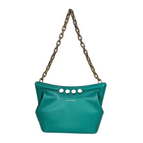 ALEXANDER MCQUEEN 亚历山大.麦昆 女士小号 The Peak 包 绿色 743091 1BLGN 3050