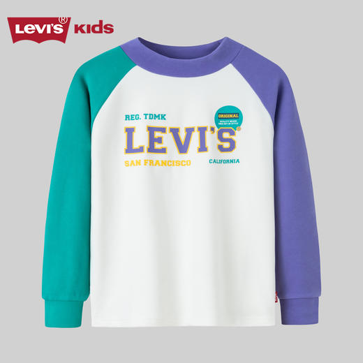 LEVIS 冬 大童小童 儿童童装长袖T恤 LVN-LK-K058 商品图0