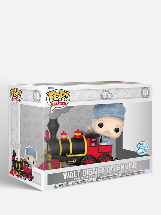 Funko POP! Trains: D100- Miles列车 迪士尼 在地铁上的麦尔斯限定款公仔手办摆件 商品图4