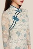Le Malene 中国风旗袍款薄荷绿连衣裙 9823 商品缩略图3