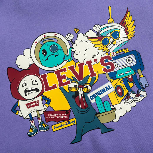 LEVIS 冬 大童小童 儿童童装卫衣 LVN-FW-J708 商品图3