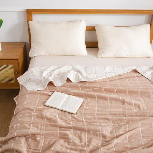 無印良品全棉六层纱毛巾被 商品图1