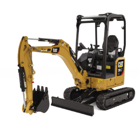 301.7 CR 微型液压式挖掘机 Cat® 301.7 CR Mini Hydraulic Excavator