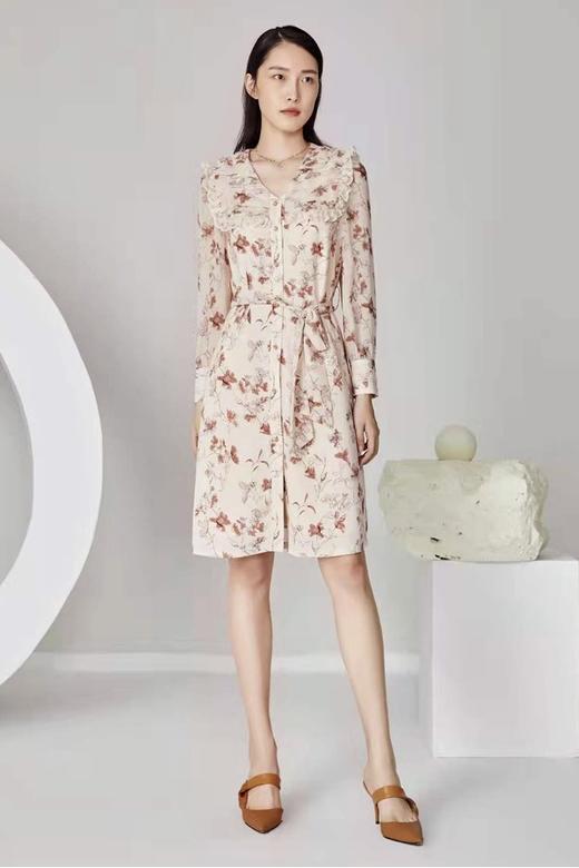 L.Fleuri 彼得潘领甜美碎花连衣裙 13548 商品图2