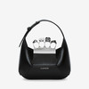 ALEXANDER MCQUEEN 亚历山大.麦昆 女士 Jewelled Hobo 迷你提挎包 黑色 731136 DYTAB 1000 商品缩略图0