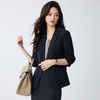 【时尚百搭】罗蒙女式西服简约知性优雅通勤气质七分袖西服外套女 商品缩略图3