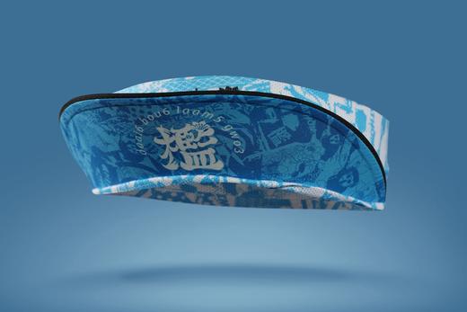 严素空顶帽3.1 大步槛过止汗带头巾空顶帽快干透气短檐健身跑步徒步严素态度 商品图2