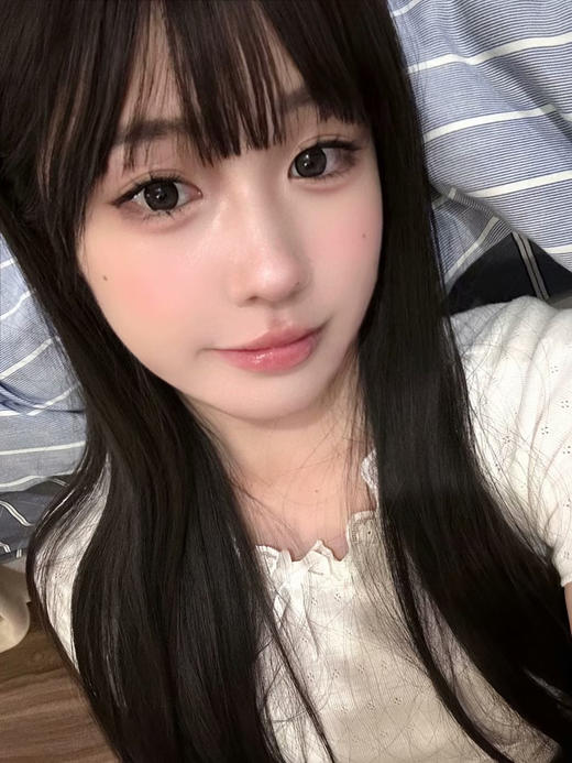 【中直径】PFGIRLCON-奶油黑豆14.2mm【年抛 0-800度 含525/575】 商品图2