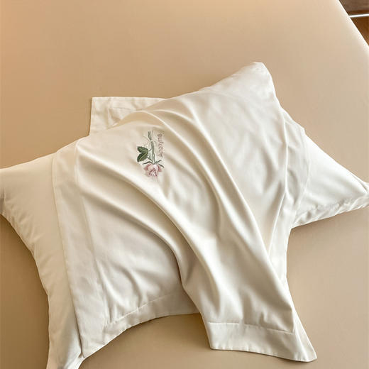 A类160支轻奢高档长绒棉四件套纯棉床单被套全棉裸睡亲肤床上用品 商品图3