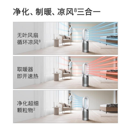 Dyson 戴森空气净化暖风扇HP07  净化+制暖+凉风三合一 商品图2