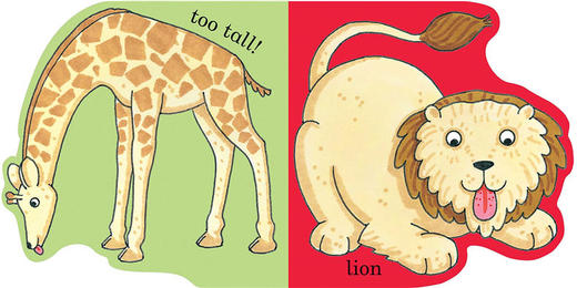 亲爱的动物园 动物的形状 英文原版 Dear Zoo Animal Shapes 英文版儿童英语启蒙认知益智绘本 Rod Campbell 进口原版书籍 商品图1
