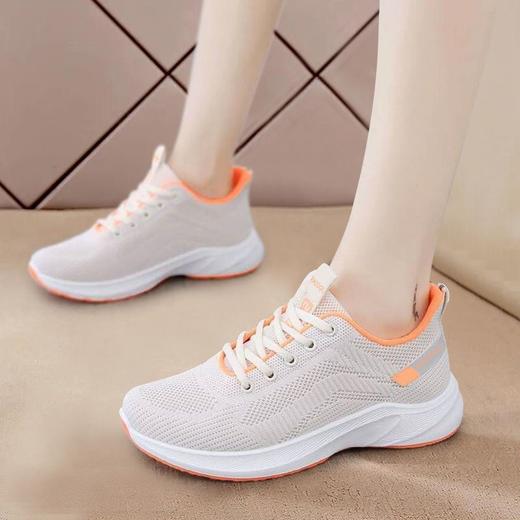 DD-帕克吉尔2023春夏新款运动鞋休闲女鞋软底飞织透气跑步鞋旅游鞋 商品图6