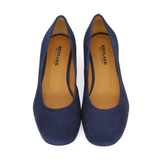 #断码特价38码#西班牙原产优雅舒适女时装鞋蓝色22456 商品图4