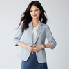 【时尚百搭】罗蒙女式西服简约知性优雅通勤气质七分袖西服外套女 商品缩略图2