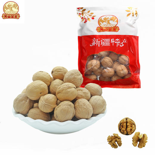 【自营】天山公主新疆特产185薄皮核桃坚果实惠装休闲食品500克 商品图6