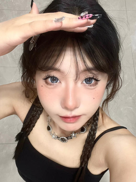 【大直径】PFGIRLCON-蔚蓝海岸14.5mm【年抛 0-800度 含525/575】 商品图4