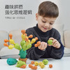 【早教拼插积木玩具】培养宝宝手眼协调能力。六一礼物仙人掌拼插，创意十足-QQ 商品缩略图1