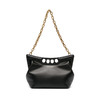 ALEXANDER MCQUEEN 亚历山大.麦昆 女士小号 The Peak 包 黑色 743091 1BLGN 1000 商品缩略图0